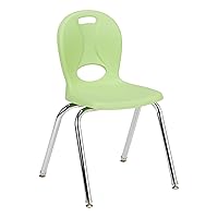 Vista 18 de Learniture LNT-110-CSW-AS Structure Series Sillas preescolares, rojo, verde, amarillo, azul (paquete de 4)