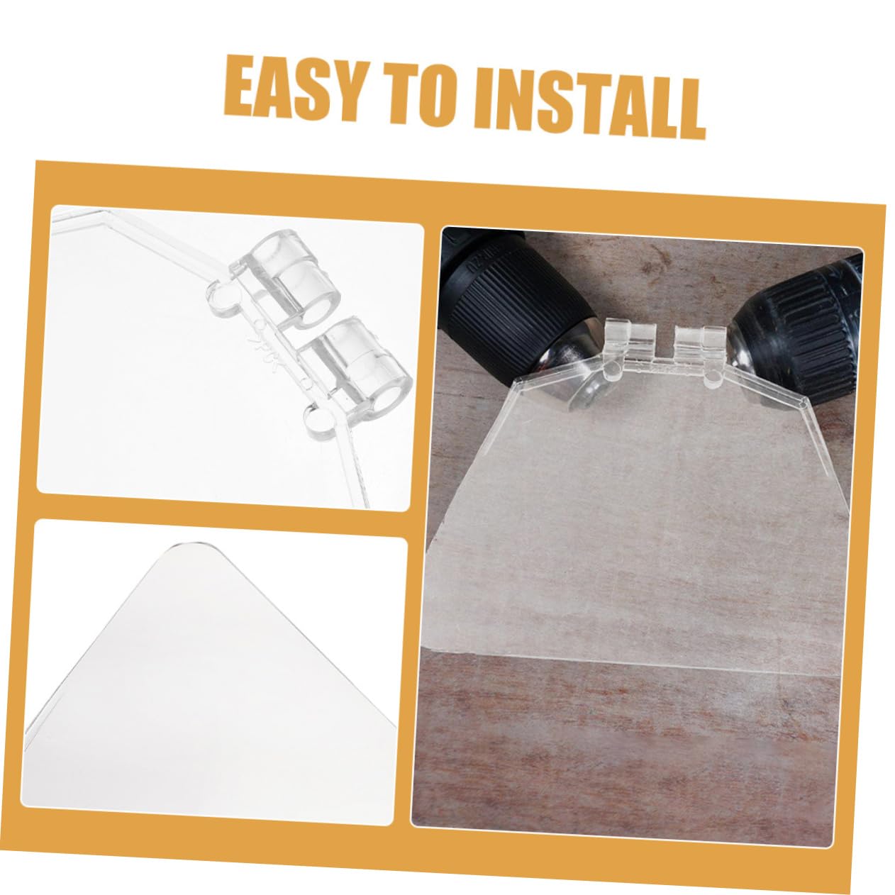 Protector Ocular Plástico Para Amoladora Banco, Pantalla Transparente, Accesorio Seguro Para Herramientas Eléctricas