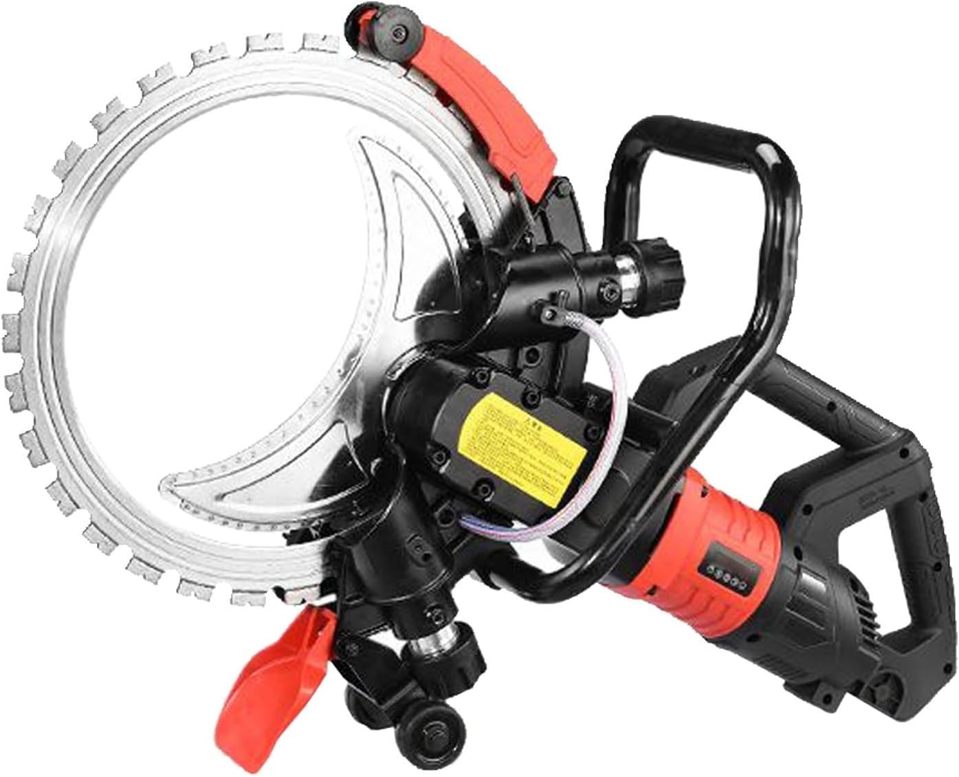 Elektrische Ringsäge, Handbetonschneider mit 90° Vollwinkelschneiden, Auto Wasserversorgungspumpe für Stein, Wand, Bodenplatte, Stahlbeton