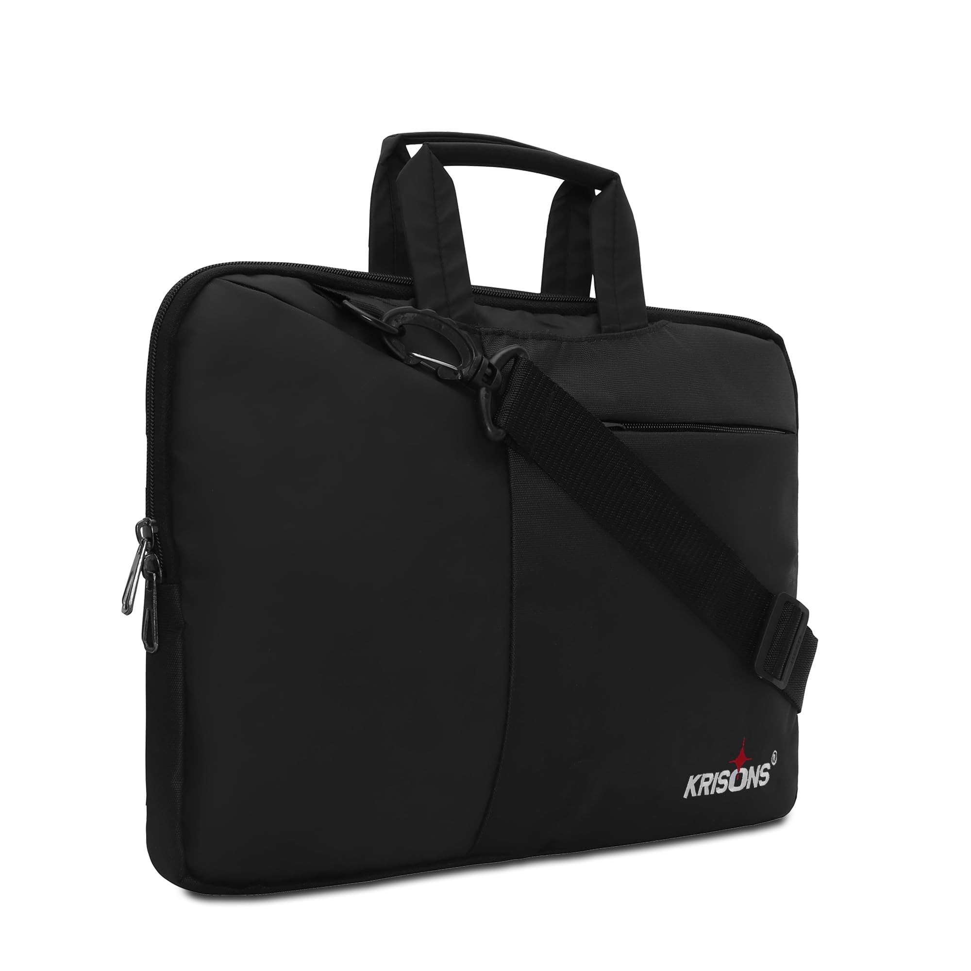 Krisons Mystic Laptop Messenger Bag with Adjustable Shoulder Strap, Padded Compartment & Storage Pockets, Water Resistence, Travel-Partner, Perfect For Laptop Upto 16" (Unisex) (B0CJVK6DGC) Amazon Price History, Amazon Price Tracker