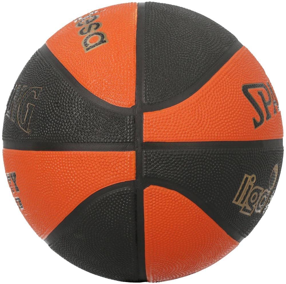 Spalding - Varsity TF 150 Official ACB - Basketball Ball - Size 7 - Certified Basketball - Rubber Material - Ideal for Outdoor - Non-Slip Grip - Very Resistant