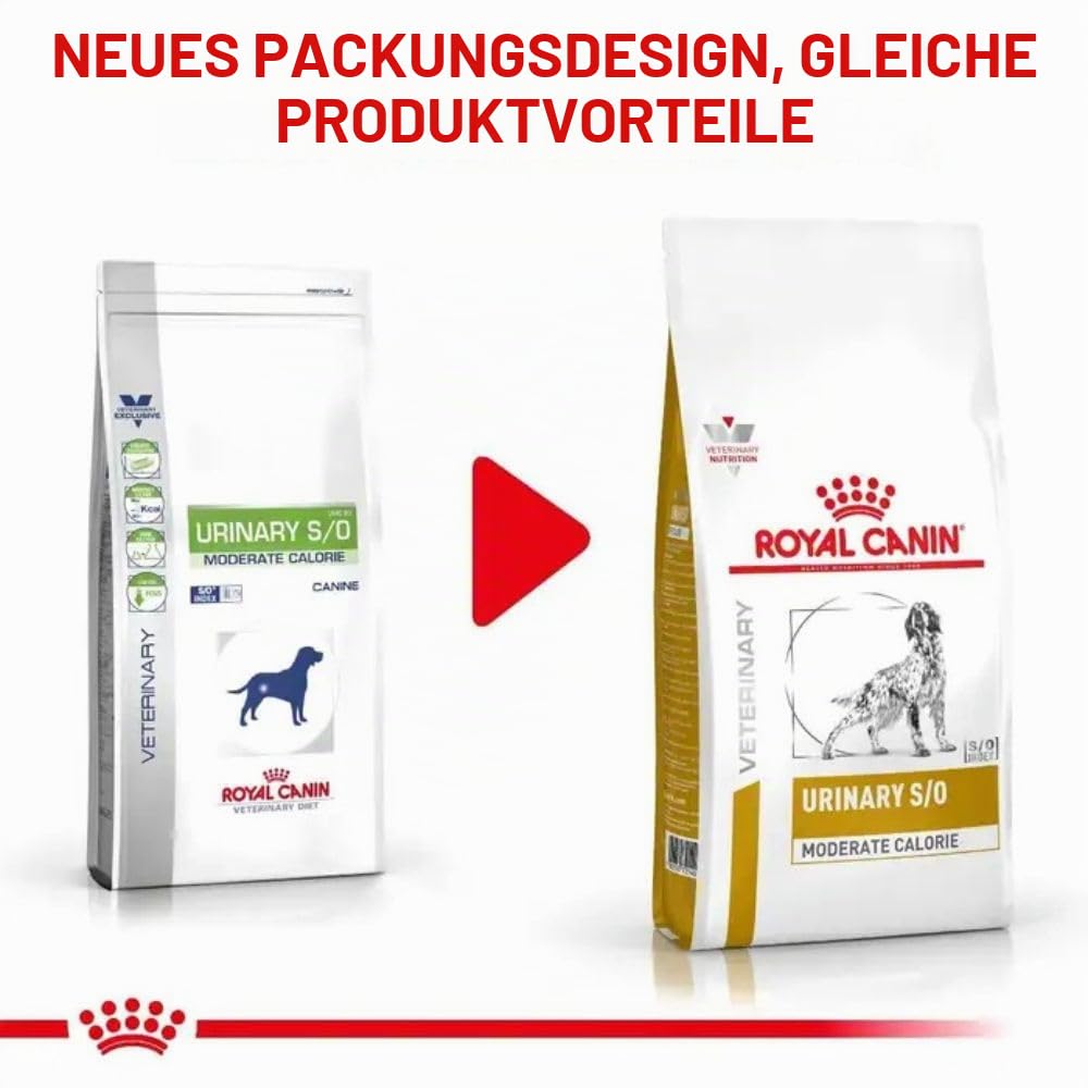Royal Canin Urinary S/O Moderate Calorie - Hund - Veterinary Diet - Diätfutter bei Harnsteinen 12kg
