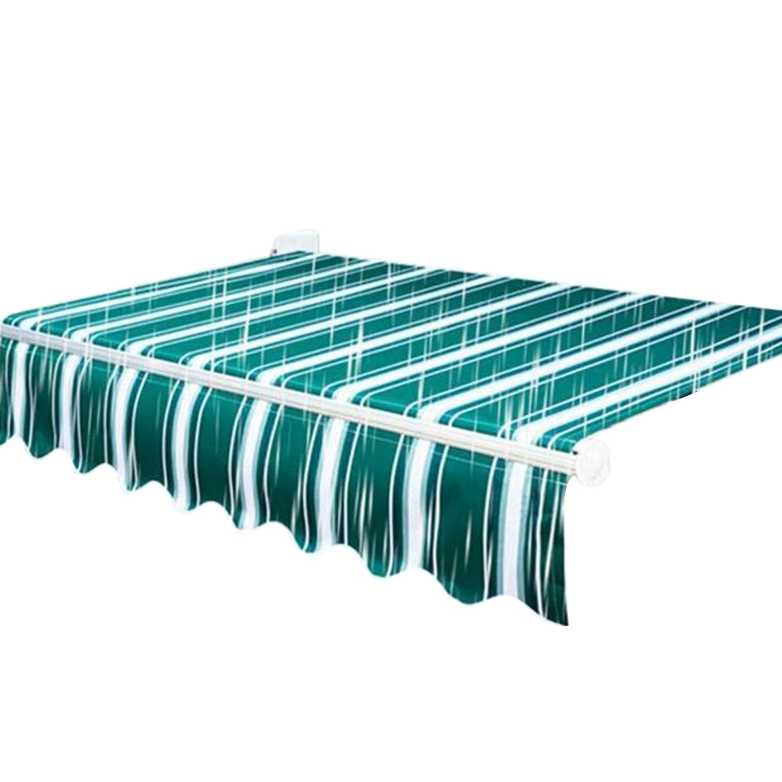 Toldo de poliéster resistente al agua 13x4.9ft para solucionar el calor en patios