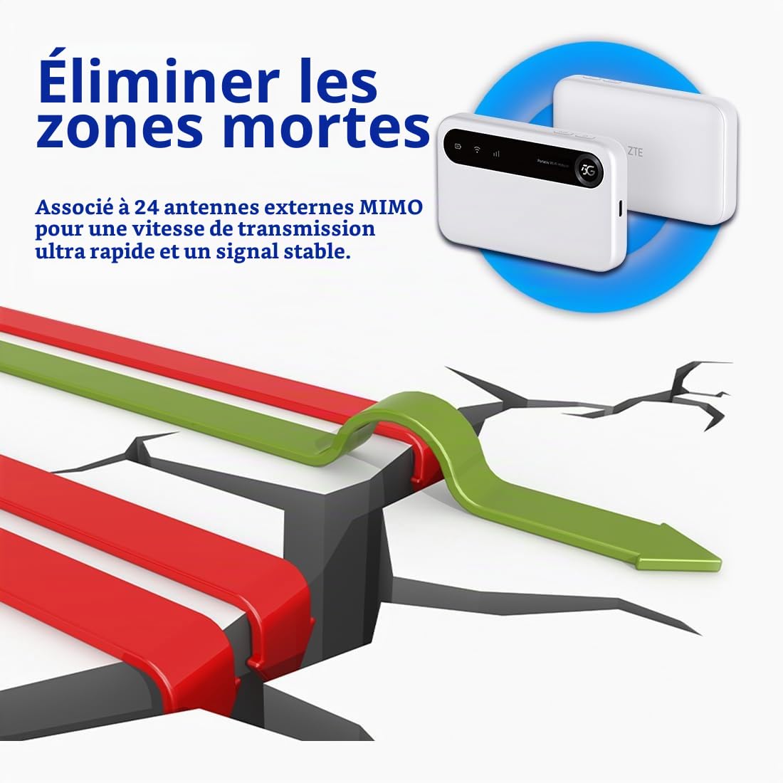 Zte U50 Mobiler Hotspot 5g Wifi - Wei? (u50 5g)