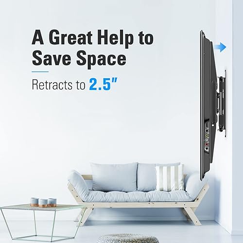 Miniatura 4 de Mounting Dream Soporte de montaje de TV para televisores de pantalla plana de 42 a 75 pulgadas MD2296, soporte ajustable para estante superior de TV