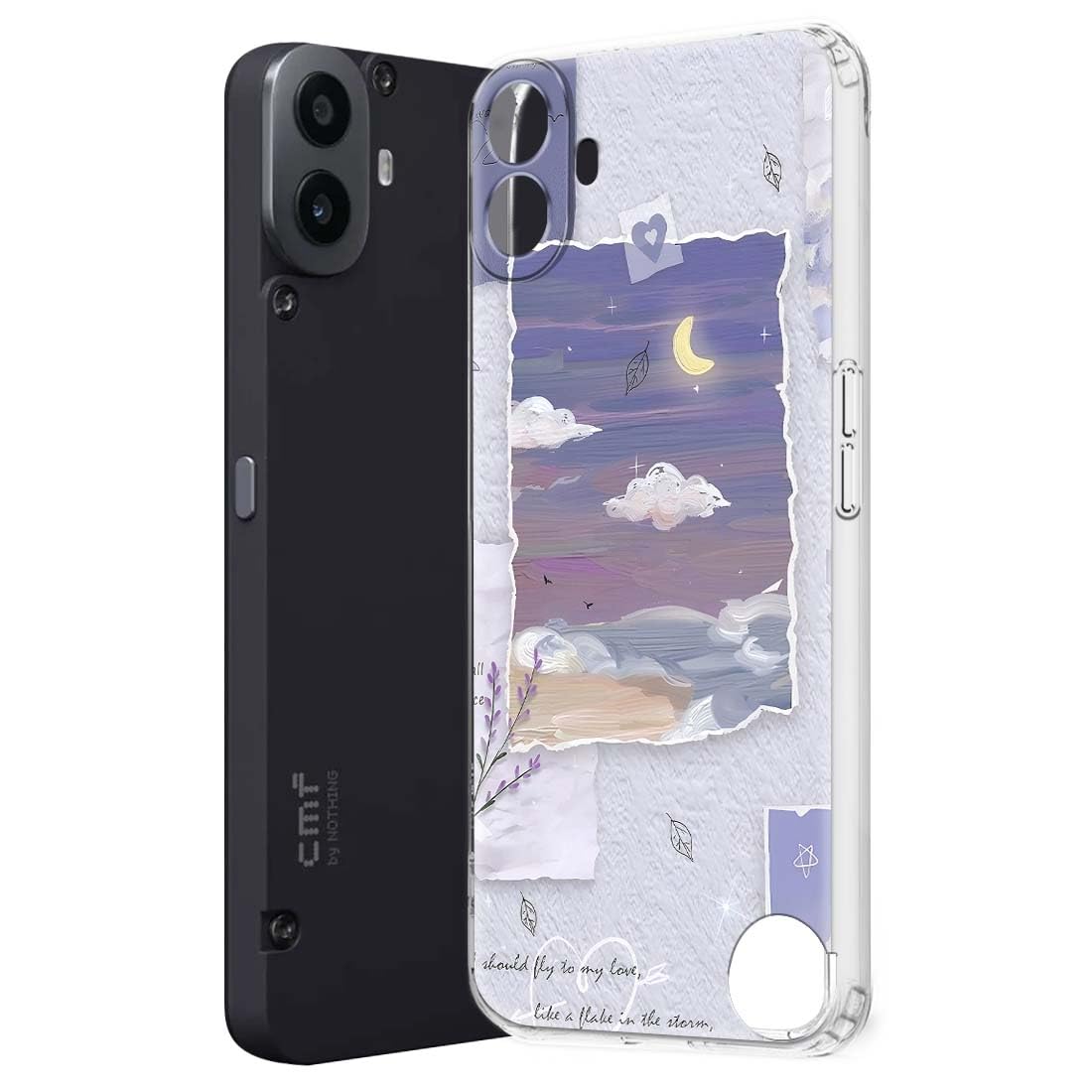 Nainz Soft Mobile Back Cover for CMF by Nothing Phone 1 (Silicone_Multicolor) (B0D9D924ZP) Amazon Price History, Amazon Price Tracker