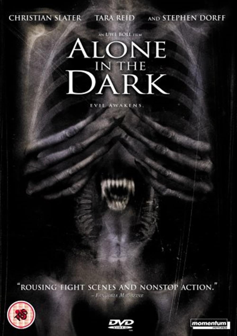Alone in the Dark DVD Christian Slater Tara Reid Stephen Dorff Uwe Boll DN4901