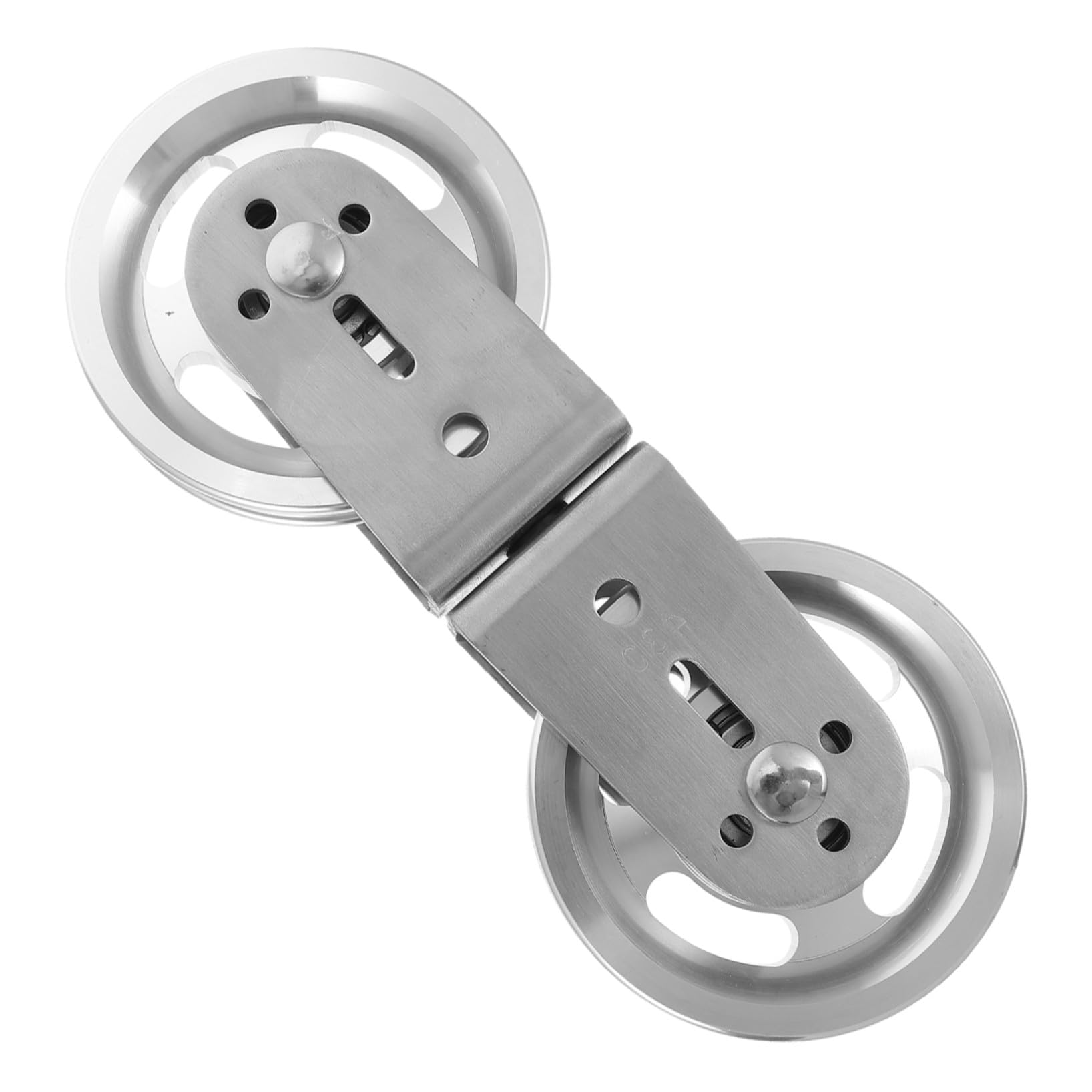SOLUSTRE Umlenkrolle aus Edelstahl für Fitnessgeräte Geräuscharm als Ersatzrolle Leicht zu Montieren für Home Gym und Kabelzug Training