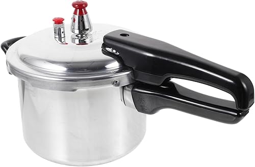 Miniatura 1 de Olla de alta presión con mango ergonómico, olla a presión multifuncional para cocinar al vapor, sopa y guisar para cocinar en casa con estufas de