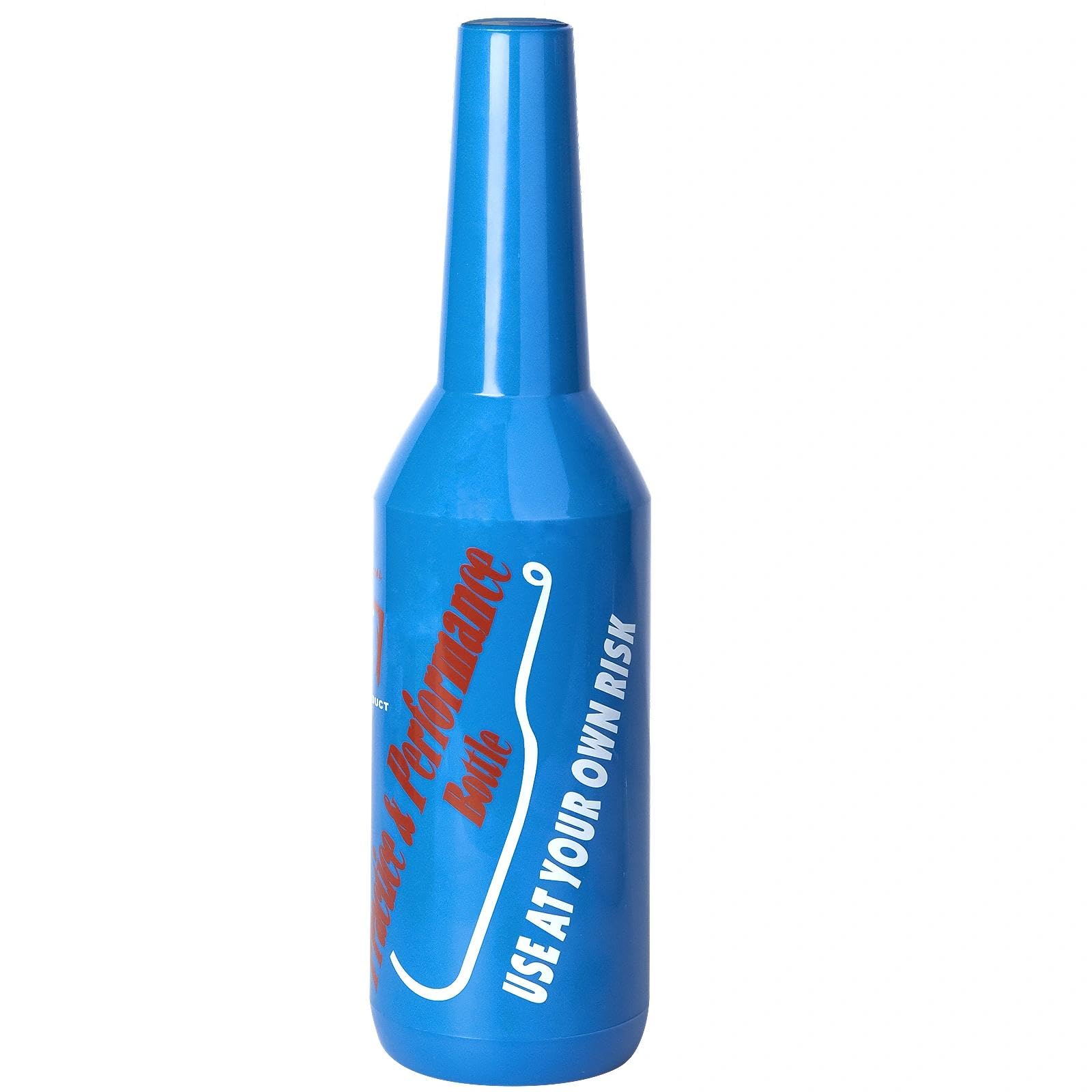 Kit de barman bleu avec bouteille Flair de 750 ml pour vin et cocktail