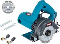 Hanabi Serra Mármore Profissional 220V 1800W 13000Rpm com 1 disco 110mm, Para Corte de Mármore, Concreto e Madeira, Corte Profundo 20mm, com Regulagem de Profundidade