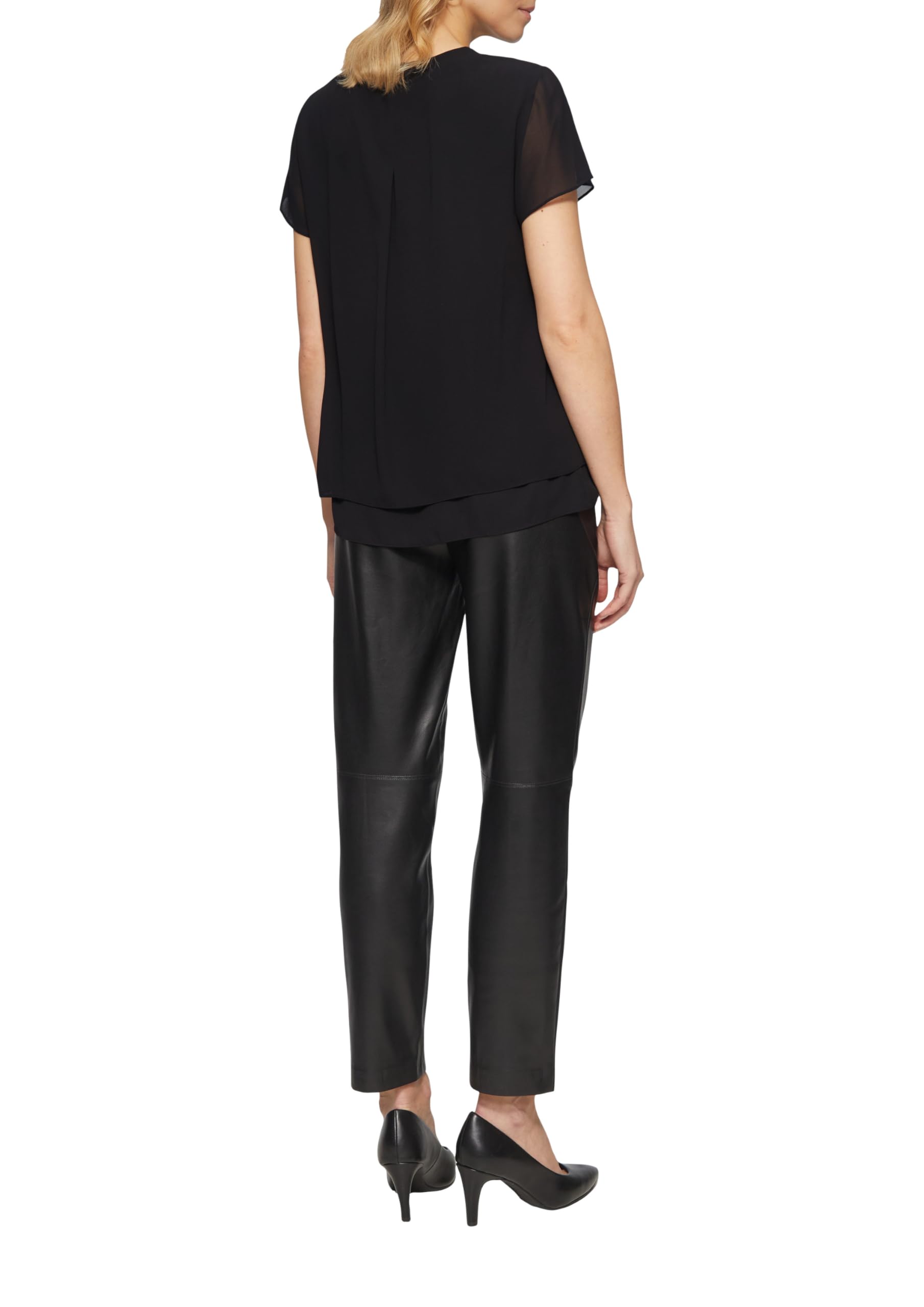 s.Oliver Layering-Bluse aus Chiffon