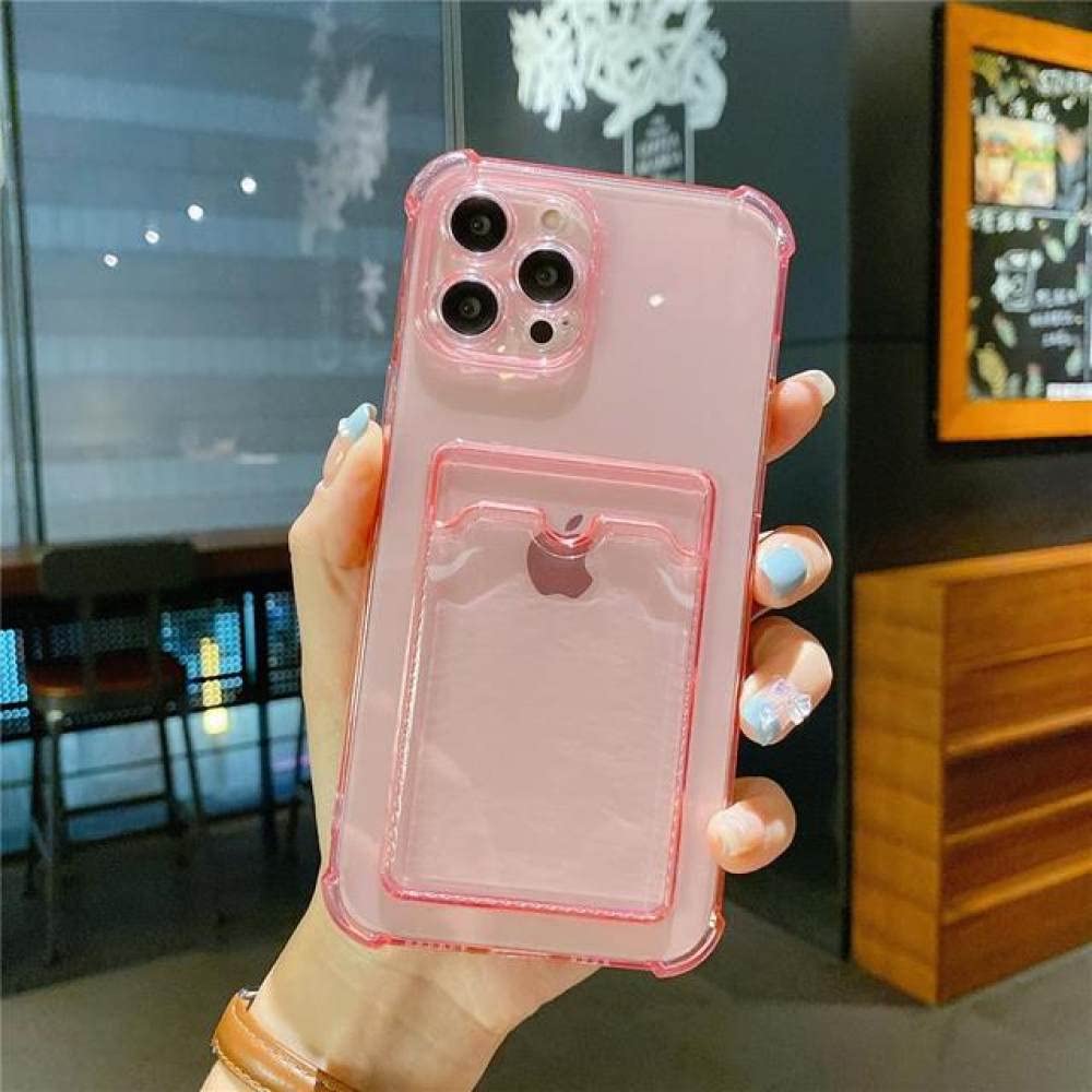 Amazon.co.jp: 透明カードスロットバッグホルダーケース iPhone