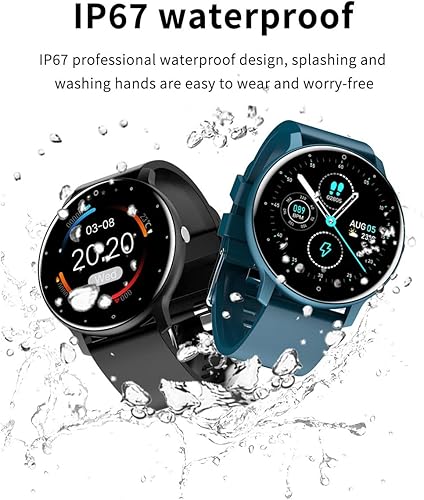 Miniatura 9 de STC Reloj inteligente, monitoreo de salud, rastreador de actividad física para hombres y mujeres, modo deportivo, rastreador de actividad con