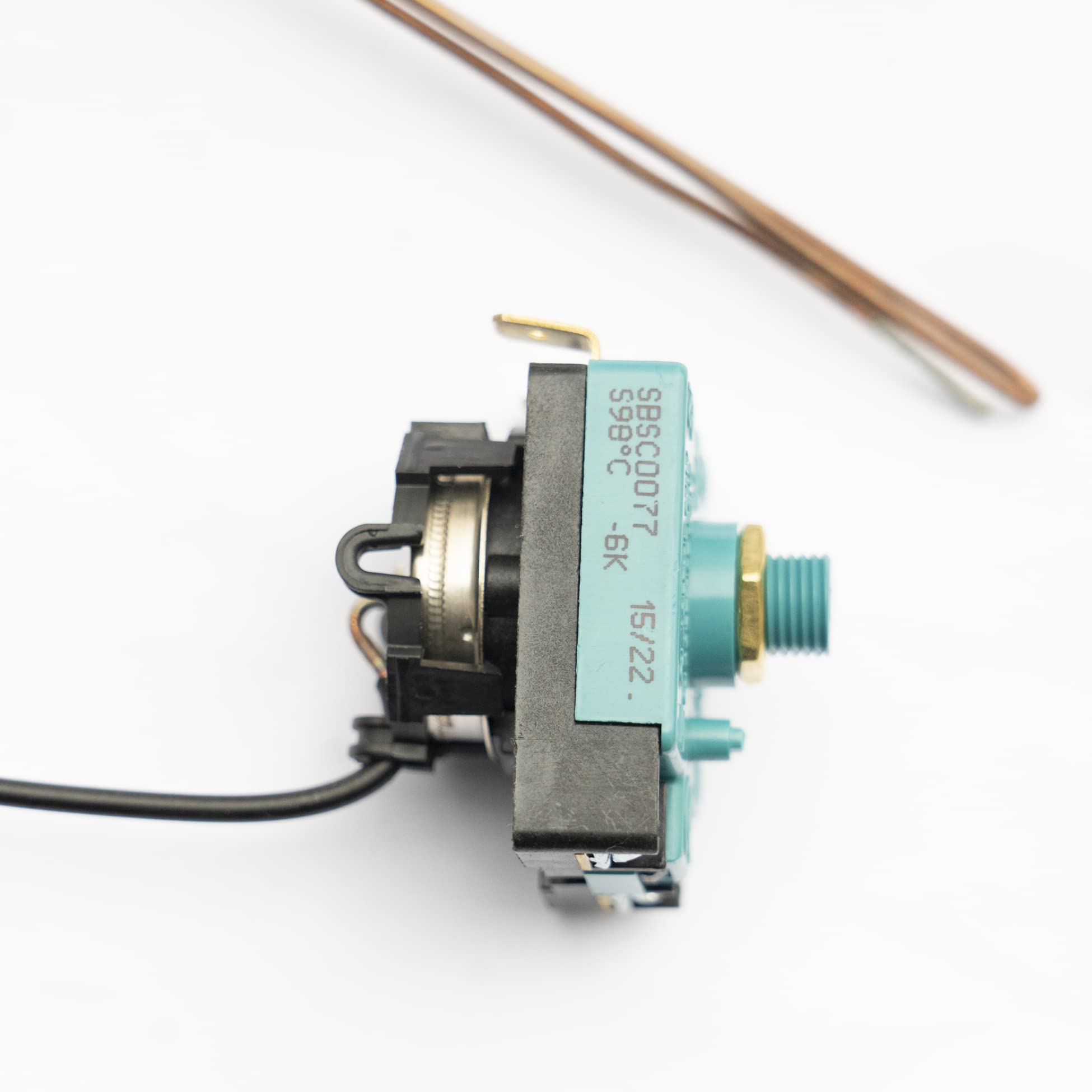 Termostat bezpieczeństwa 98°C COTHERM element grzejny bojler ciepła woda 60 cm długość rury SBSC0077