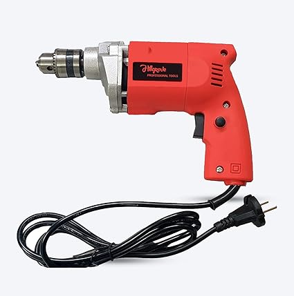 Hillgrove HGCM522M2 With All Purpose 10mm Drill Machine for Making Holes in Metal/Wood/Concrete Pistol Grip Drill