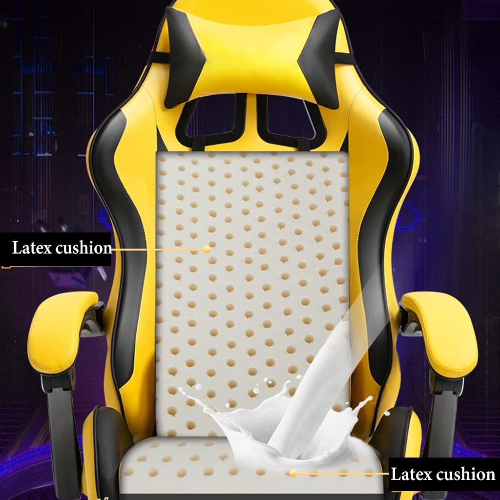 Amazon.com: GIZNXBA Gaming Chair with Footrest Ergonomic Computer