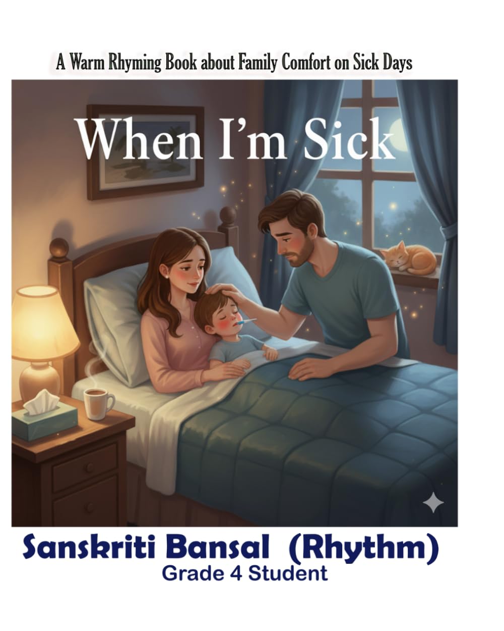 When I’m Sick: A Rhyming Book About Sick‑Day Boredom, Big Feelings, and Warm Family Care