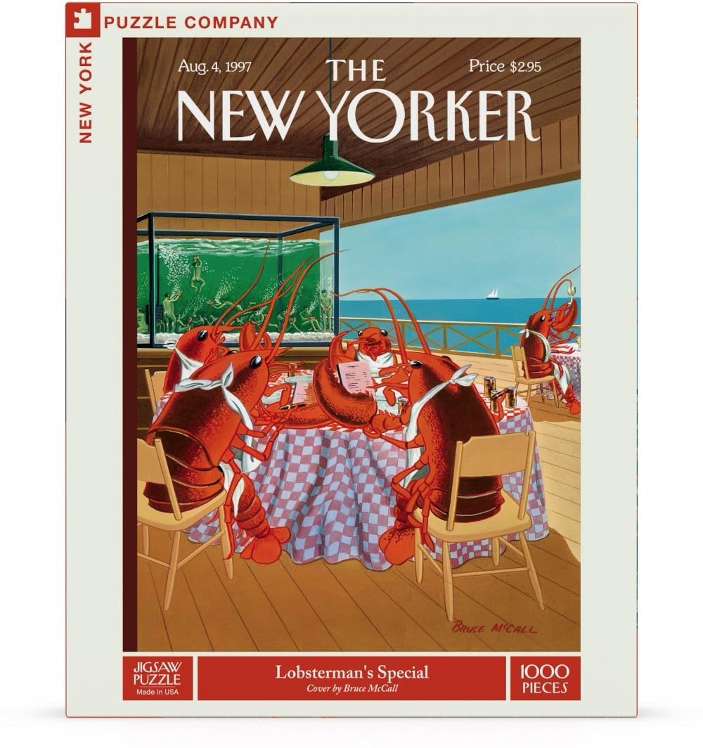 New York Puzzle Company – New York Lobsterman's Special – Puzzle Jigsaw 1000 pièces
