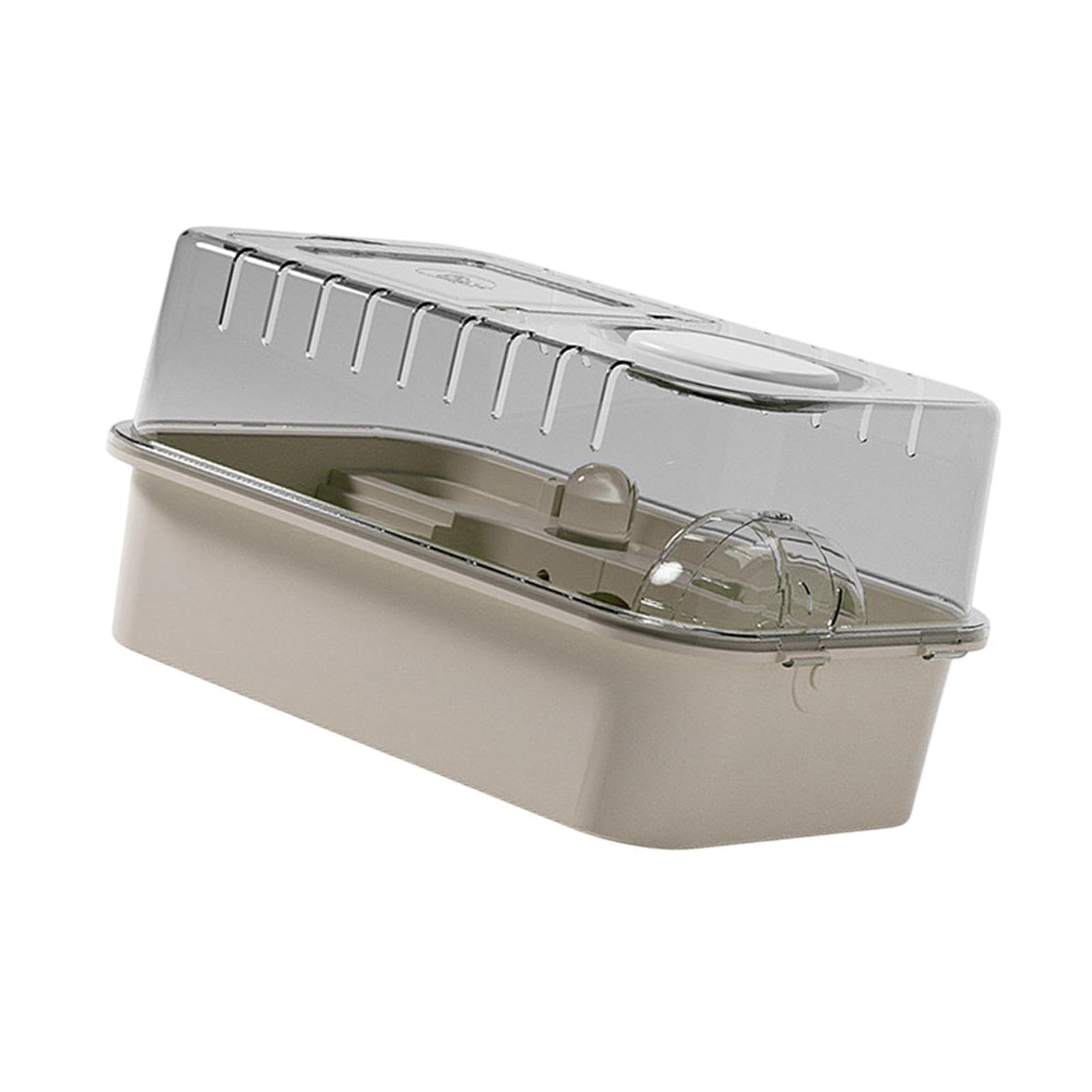 Cage à Hamster avec Ventilation, Toit ouvrant, Grande Taille, en Acrylique, pour Lapins, hérissons et Autres Animaux de Compagnie. Cage Portable en