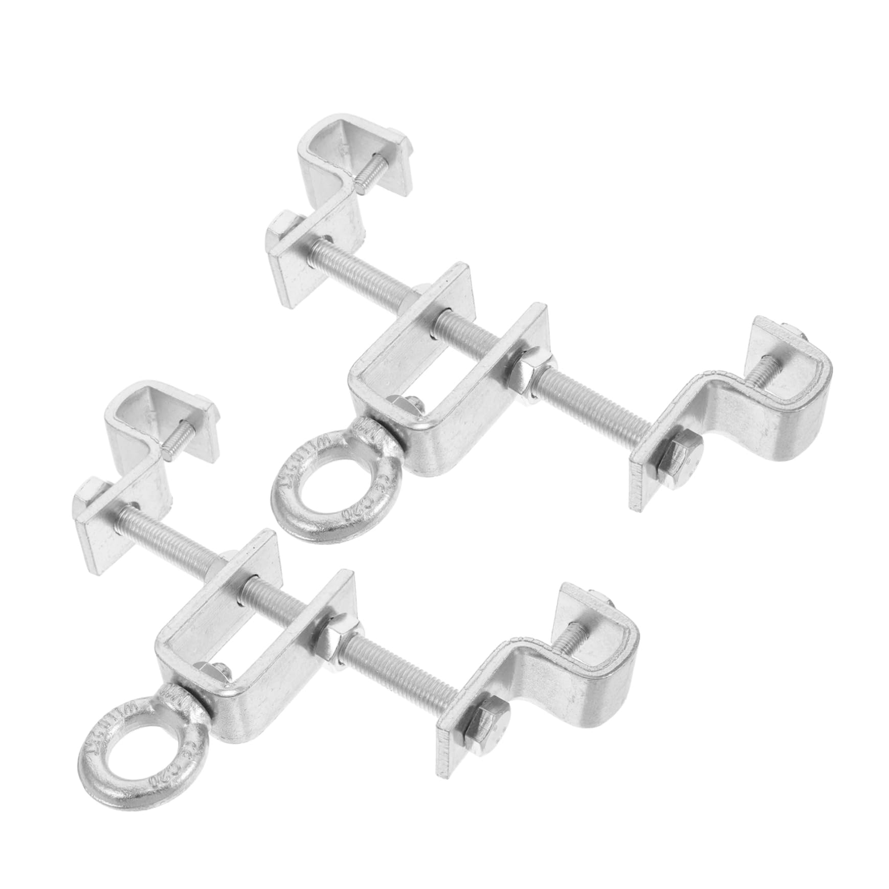 Sosoport 2Pcs Adjustable Heavy Bag Suspension Bracket Ceiling Mount Support for Boxing Bags Hammock Hanging Kit Durable Design for Home Gym and Outdoor Use