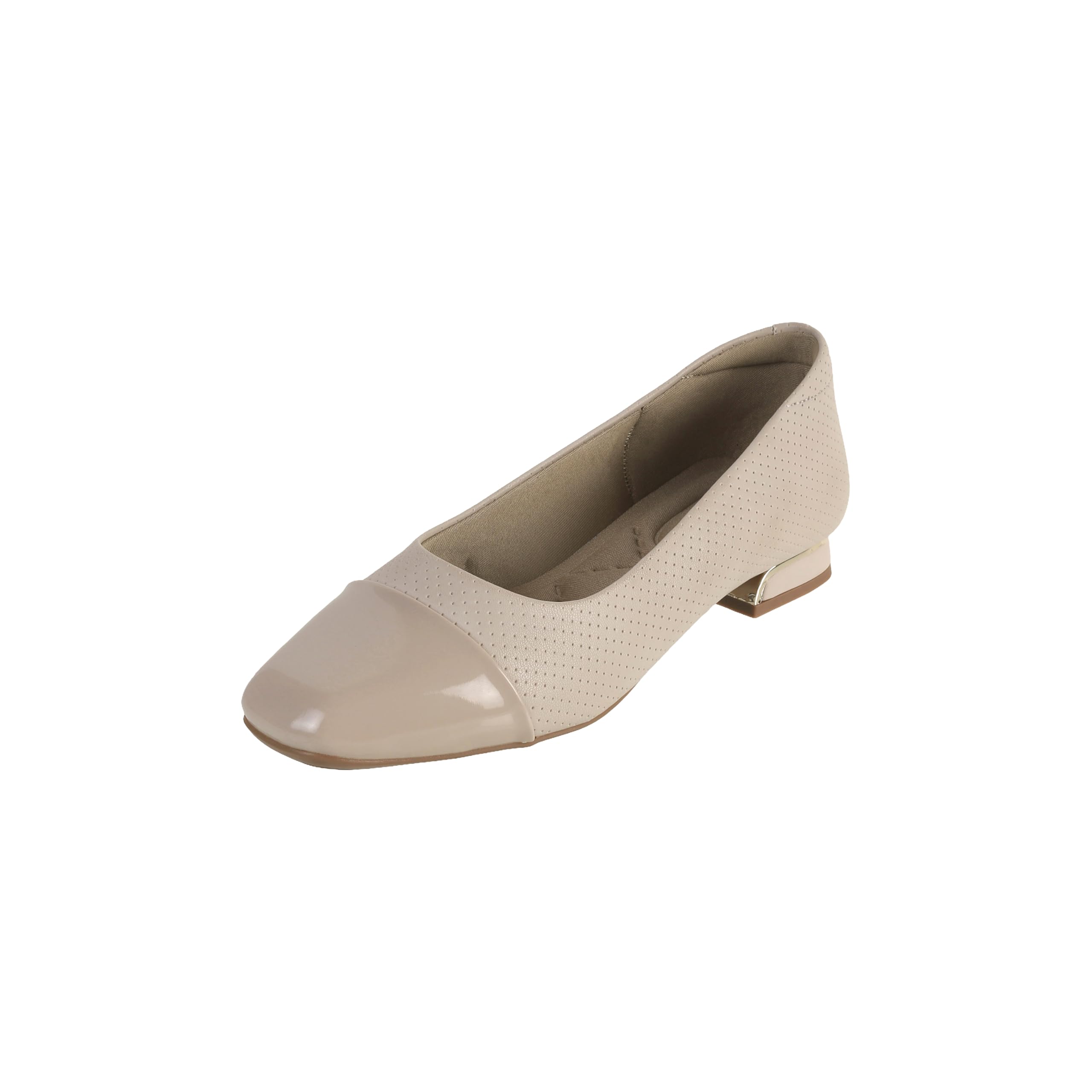 metro Women'sSlip On Closure Casual - Bellies with Block Heel-picture-39