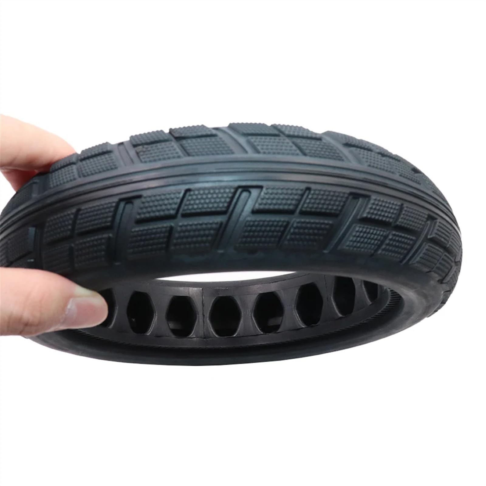 Recambio Rueda Patinete EléCtrico Neumático duradero Scooter Neumáticos de orificio sólido no neumático amortiguador, Uso apto para ruedas neumáticos goma