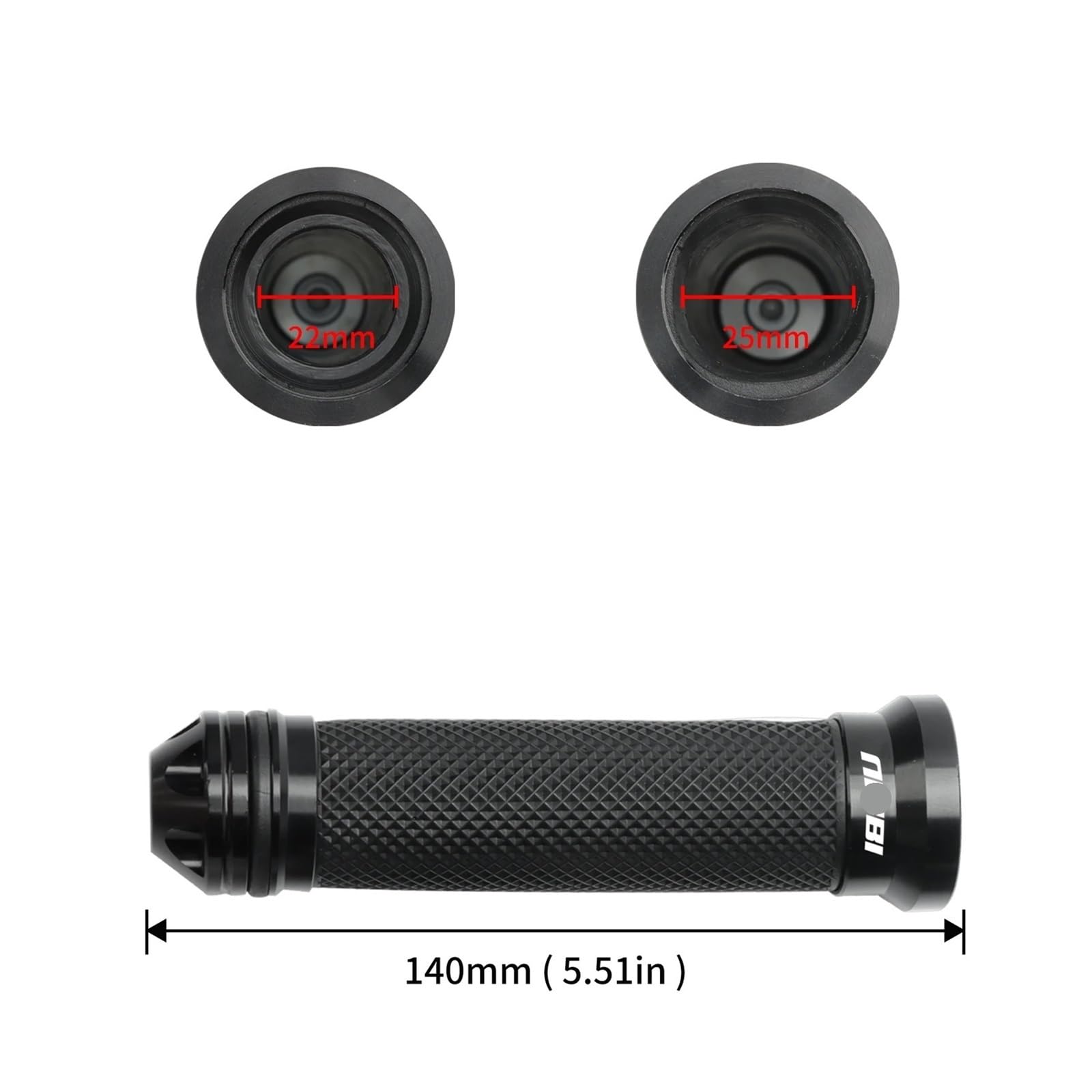 Empuñaduras Manillar Mango De Goma para Motocicleta, Empuñaduras Antideslizantes para Acelerador, Accesorios para Motocross, Piezas De Cubierta para Manillar