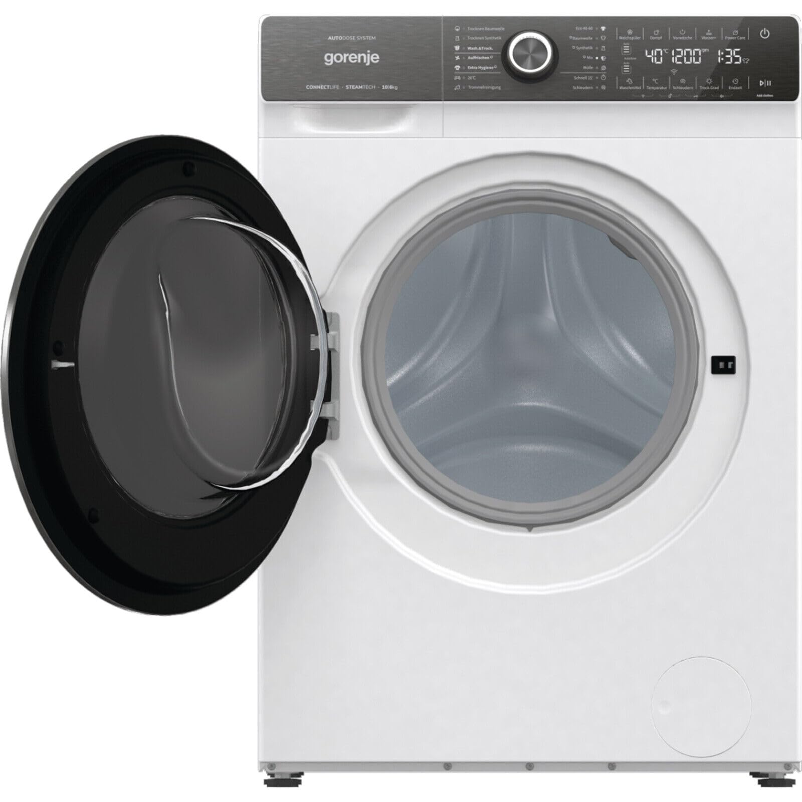 Gorenje WD2S164ADSWA/DE Waschtrockner Frontlader Wi-Fi 10kg 1400 U/Min A Weiß