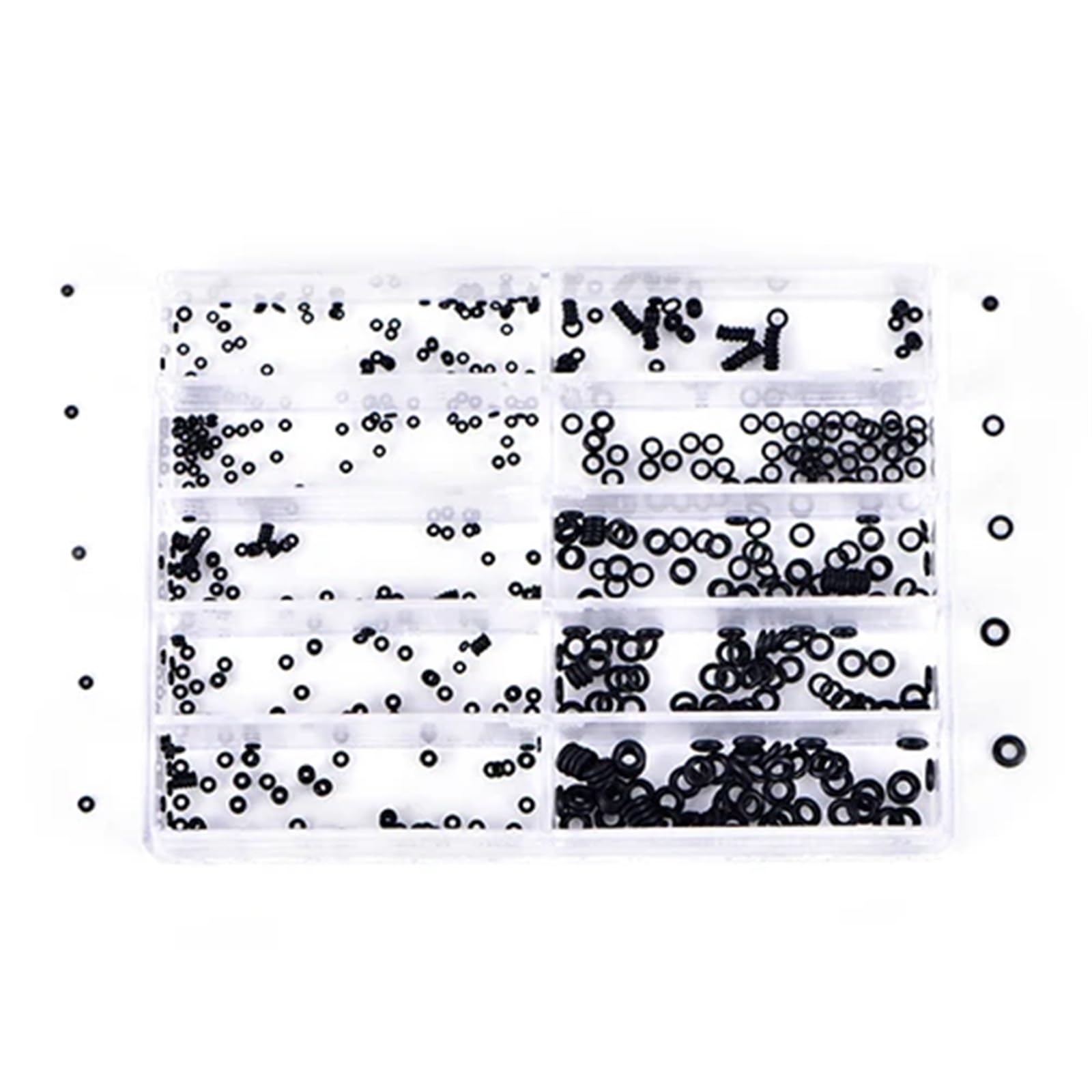 Maryear One Color O Ring Watch Gasket Rubber Washer O-Ring Watch Crown Waterproof Watches Seals Repair Tools(5Sets)