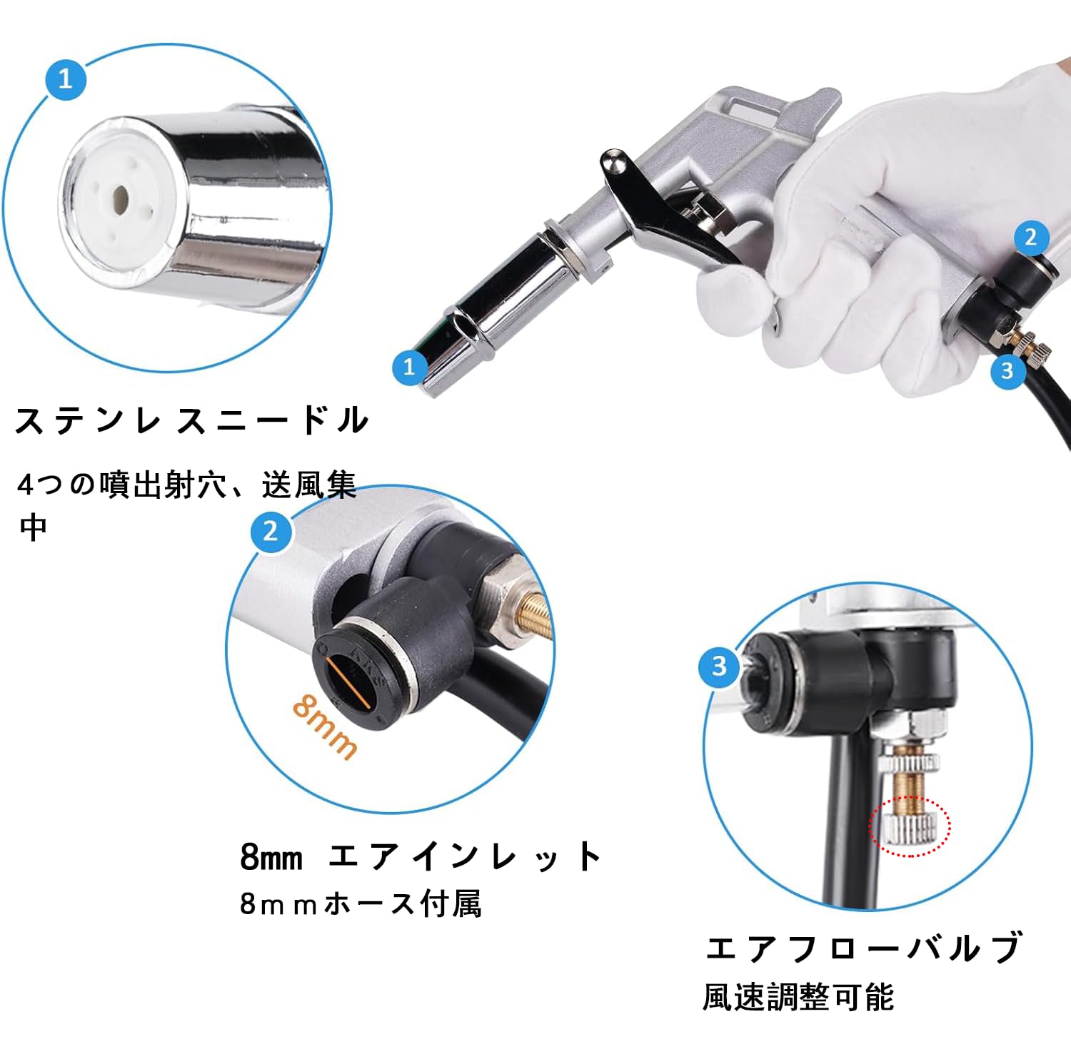 Amazon.co.jp: MXBAOHENG イオナイザー 静電気除去 装置 除電器 高圧