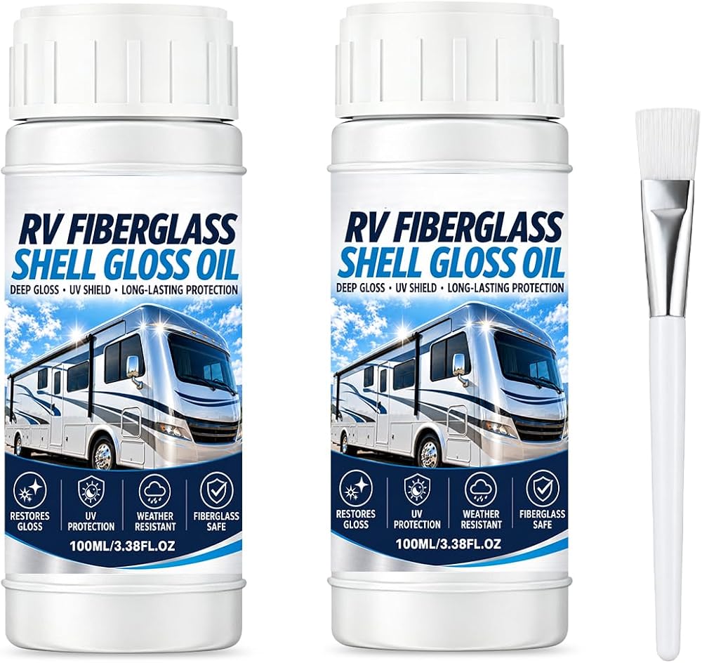 RV Fiberglass Gloss Oil Shine Restorer, 2PC — 사진 1