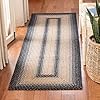 Safaviehbraidedcollection23x8blackgreybrd311ahandmadecountrycottagereversiblerunnerrug  Urban Country Home Decor Safavieh braided collection 23 x 8 black grey brd311a handmade country cottage reversible runner rug  urban country home decor