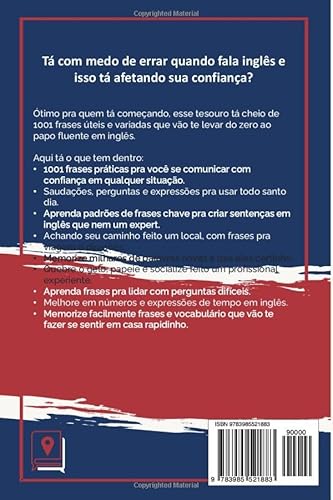 Fale inglês hoje com 1001 frases em inglês: Livro de prática rápida de inglês para iniciantes, do ze