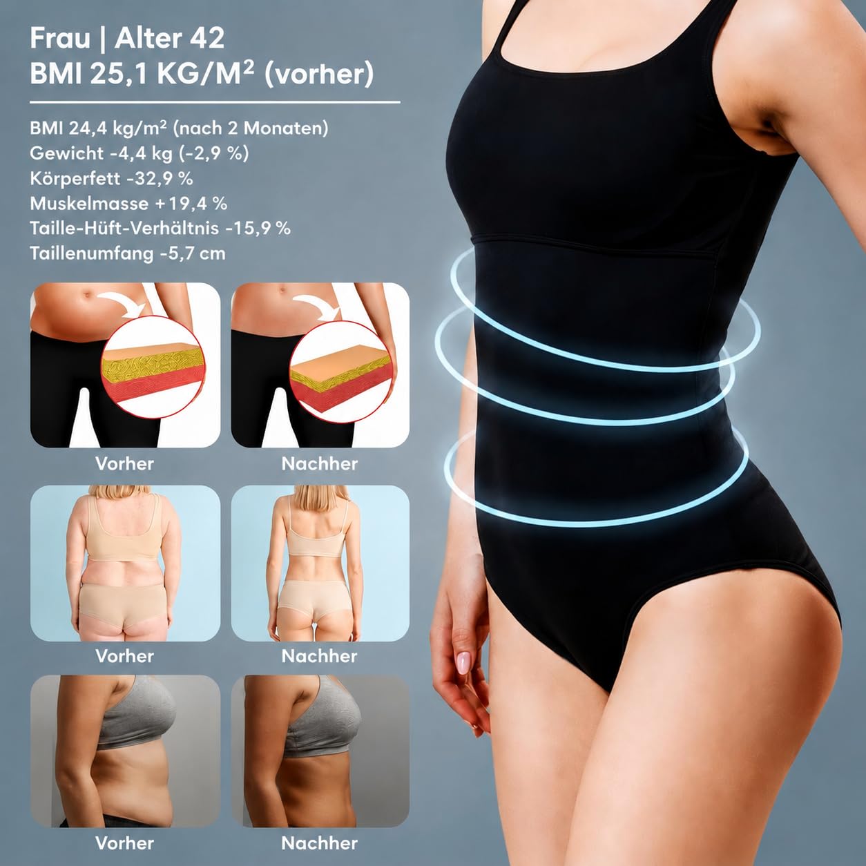 Generisch TAIXL EMSC Body Sculpting Machine – Hochintensives Magnetfeldgerät zur Fettverbrennung, Muskelaufbau & Hautstraffung mit Touchscreen für Heim- und Profi-Nutzung