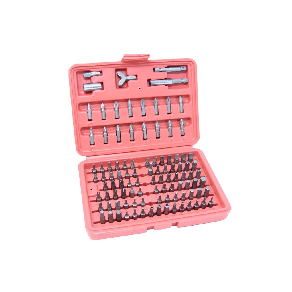 Embouts de tournevis 100 pièces en étui GOLDTOOL GSD-050 pour visseuse manuelle et électrique