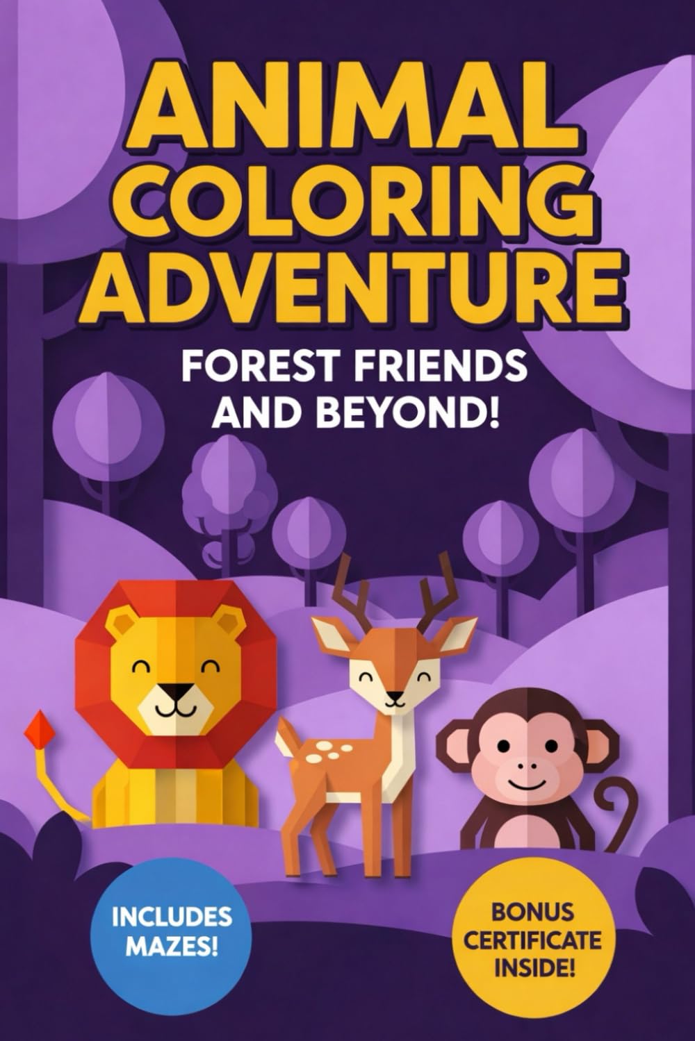 Animal Coloring Adventure: Forest Friends and Beyond