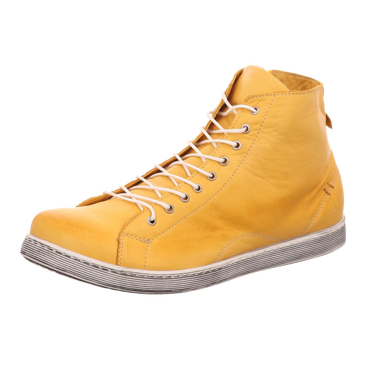 Andrea Conti Damen High Top Sneaker Schnürer Leder dynamisch 0341500