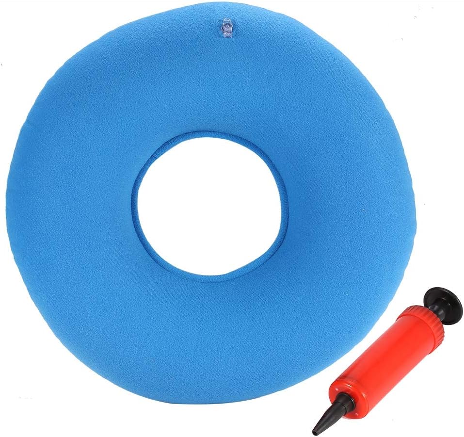 Inflatable Ring Cushion, Round Seat Cushion Antidecubitus for