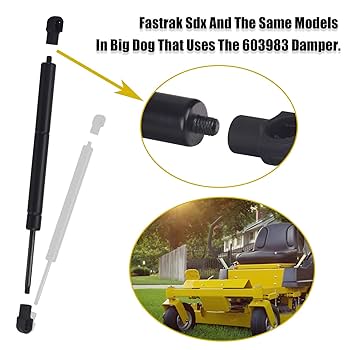 ショーブレ （s683) NEW OEM HUSTLER 603983 STEERING DAMPER HUSTLER RAPTOR, SD