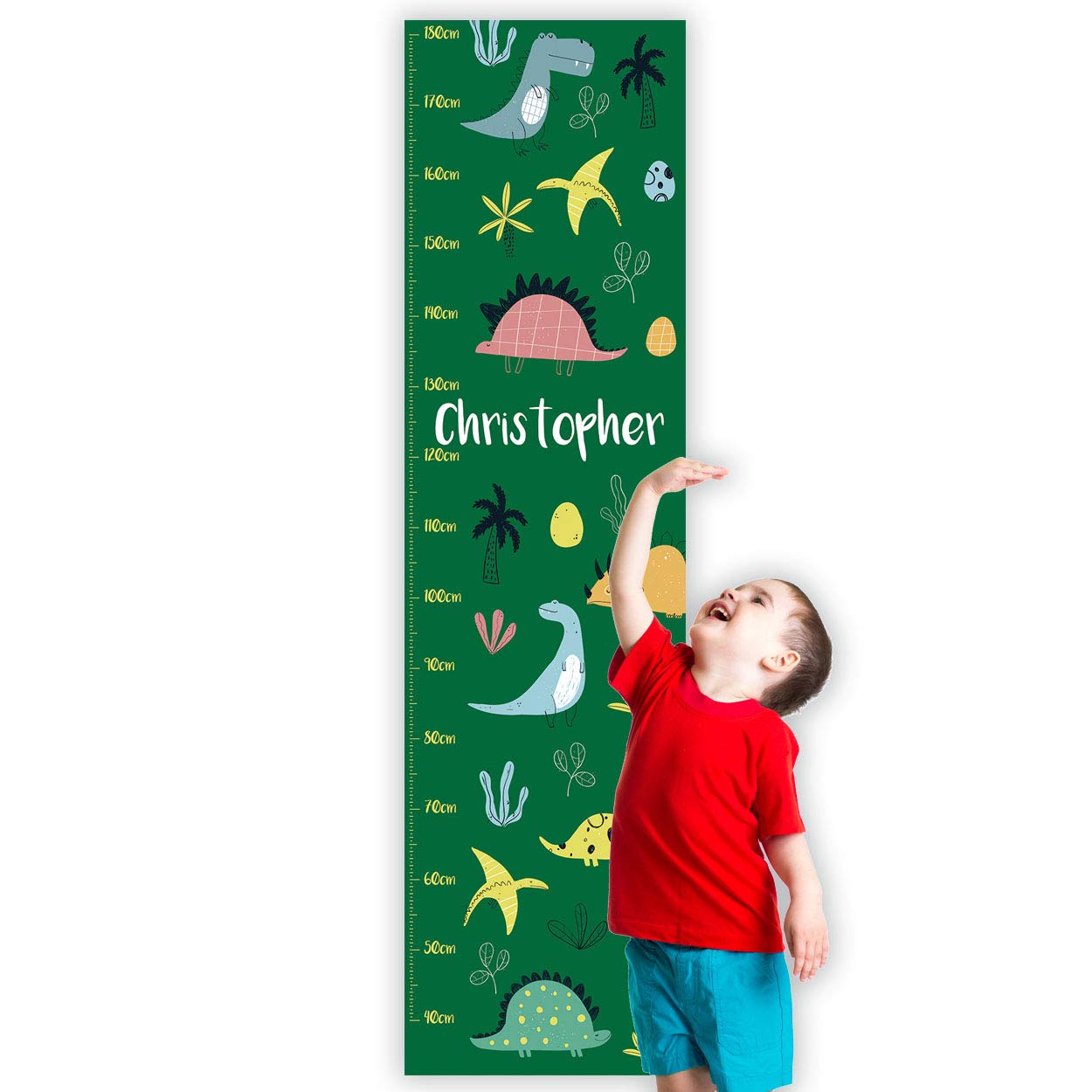 Personalised Kids Height Charts (Dino Sketch) — image 1