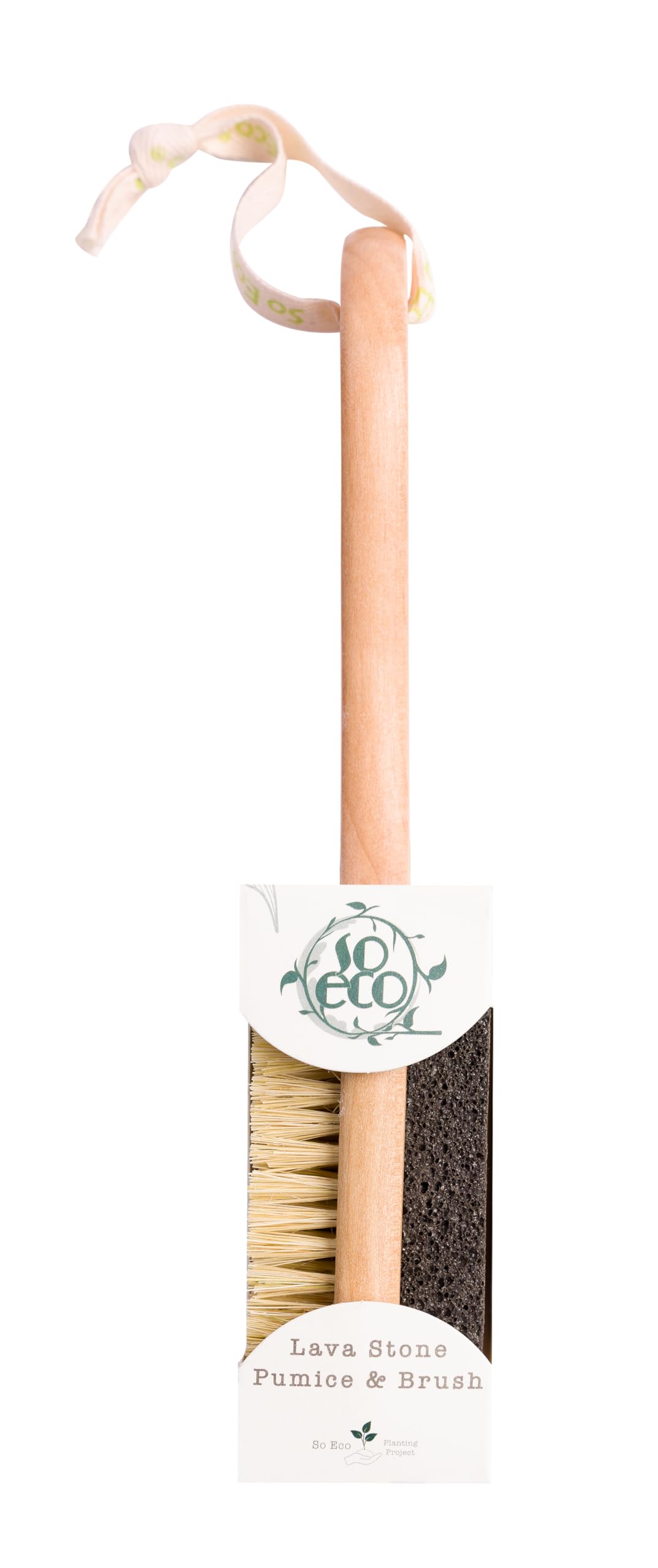 So Eco Lava Stone Pumice & Brush Brush For The Body 1 Pc