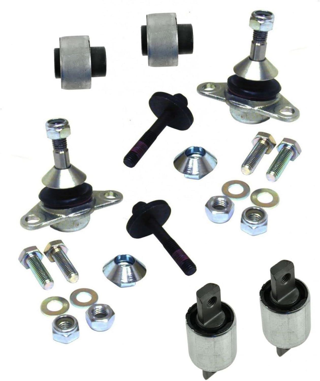 Front Control Arm Bushing Ball Joint Complete Kit Set for