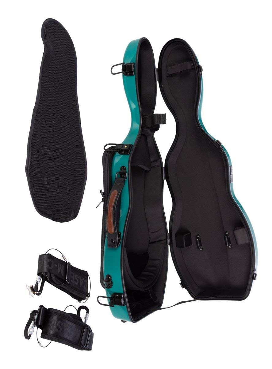 Custodia per violino Fiberglass Ultra Light 4/4 sea green M-Case