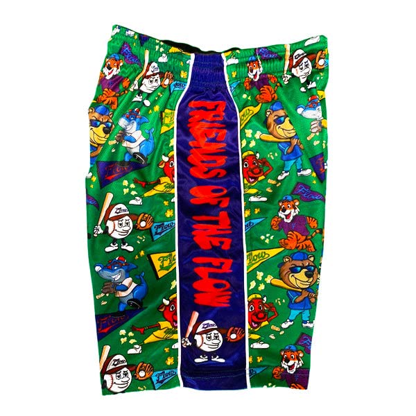 Flow Society Baseball Bears Boys Athletic Shorts2