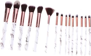 15pcs Marble Makeup Brush Set Professional Ma...