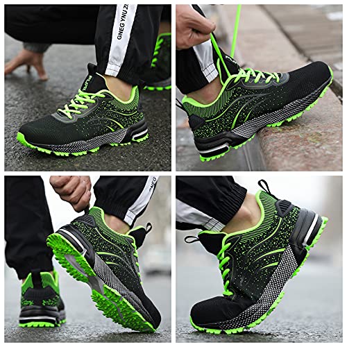 Image of Furuian Steel Toe Shoes for Men & Women Lightweight Safety Work Shoes Comfortable Steel Toe Sneakers Warehouse Industry Work Sneakers