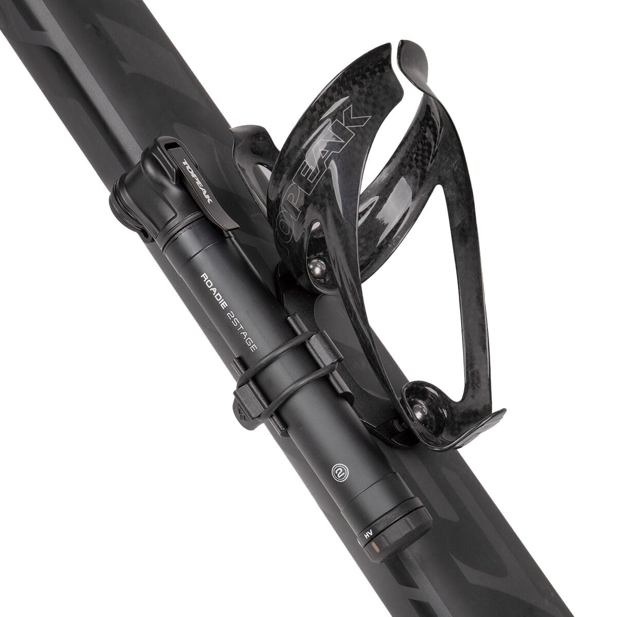 Topeak Pompa per bici a 2 stadi, ghiaia o bici da strada