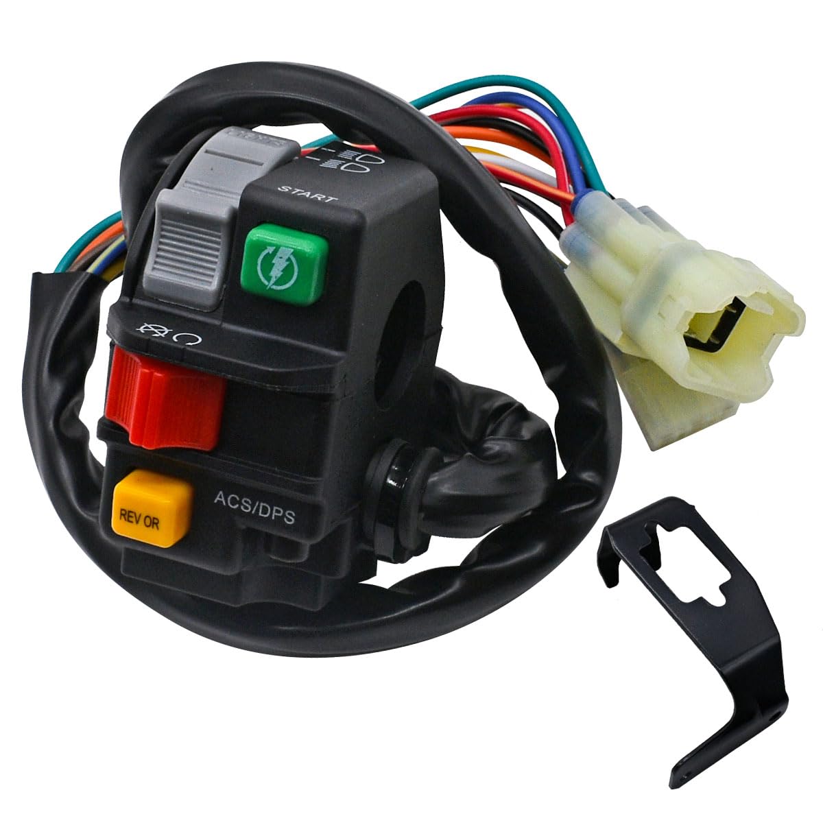 JDLLONG 703500920 Left Handlebar Headlight Switch Start On Off