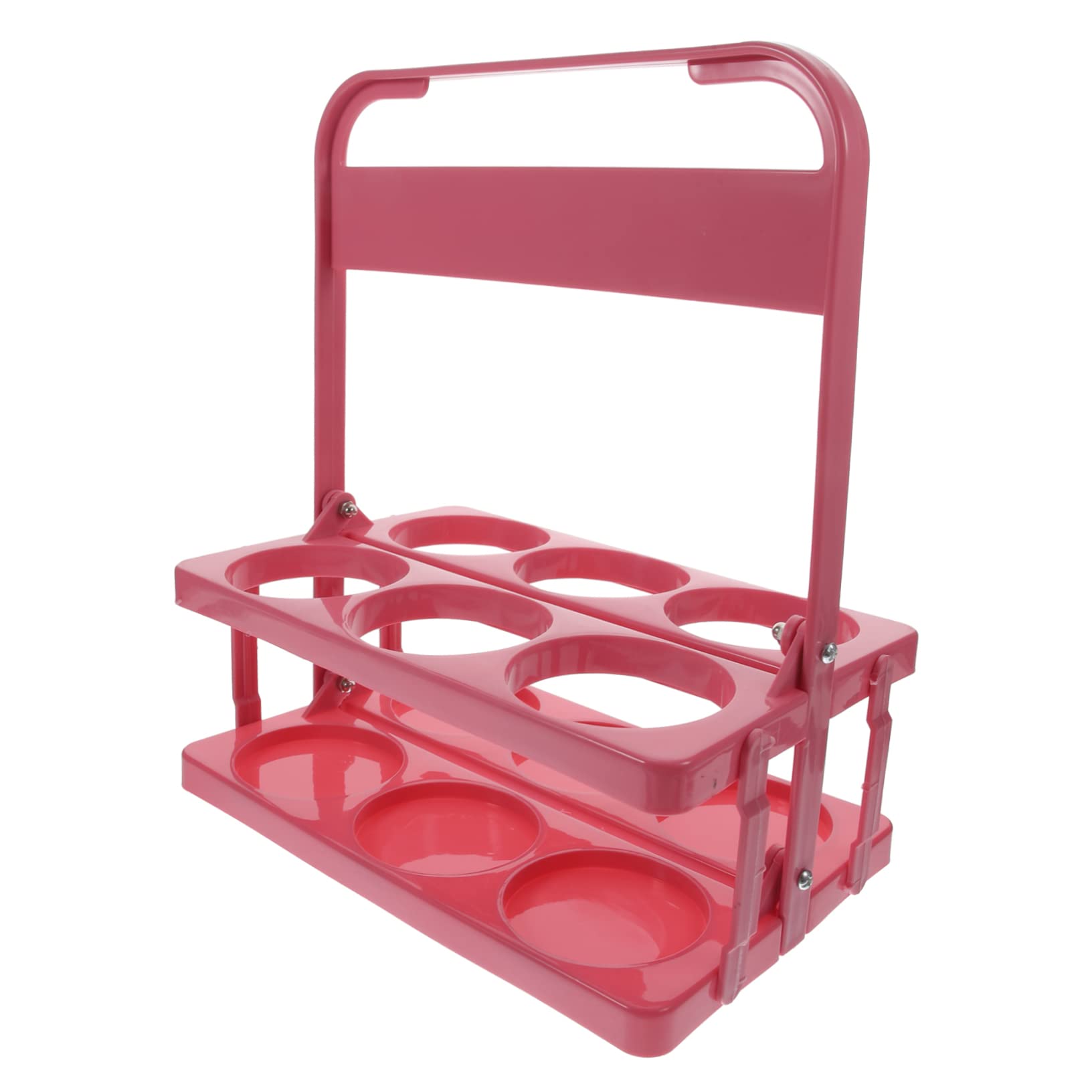 GALPADA Portable Beer Basket Beer Bottle Drying Rack Drink Carrier Handle Wine Rack